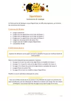 Aperçu - Jeux - Algorithmes - Instruments de musique - Page 1