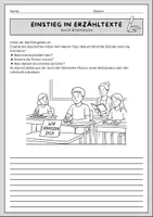 Vorschau - Arbeitsblätter - Kreatives Schreiben Klasse 8/9 mit Bildimpulsen kostenlos - Seite 2