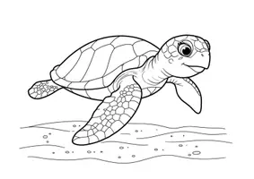 Vista previa - Manualidades / Dibujos para colorear - 20 Imágenes para colorear- Animales del océano - página 3