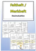 Vorschau - Mal- und Bastelvorlagen - Wachsendes Materialpaket: Mathematik Falthefte (editierbar) - Seite 1