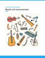 Vorschau - Unterrichtsreihen - Musikalische Reise mit Instrumenten: Ihre neue Unterrichtsreihe für SEK I - Deckblatt