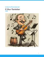 Vorschau - Unterrichtsreihen - Musik verstehen: Die C-Dur-Tonleiter – Dein Komplettpaket für Klasse 5-9 - Deckblatt