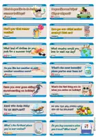 Vorschau - Arbeitsblätter - Holidays - Swap Cards Speaking Cards - Seite 2
