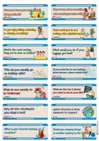 Vorschau - Arbeitsblätter - Holidays - Swap Cards Speaking Cards - Seite 3