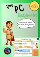 Vorschau - Poster - Latein Poster und Regelblatt: PC (Participium Coniunctum) - Deckblatt
