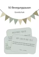 Vorschau - Spiele - 50 kreative und kurze Bewegungspausen für die Grundschule - Deckblatt