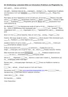 Vorschau - Arbeitsblätter - B2 Brieftraining Lückentext Bitte um Information (Praktikum als Pflegehelfer) - Deckblatt