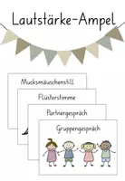Vorschau - Poster - Lautstärkeampel - Einfache visuelle Unterstützung für eine ruhige Lernumgebung - Deckblatt