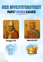 Vorschau - Arbeitsblätter - Der Investiturstreit - Deckblatt