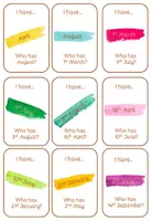 Vorschau - Spiele - I have...Who has? Game - Days of the Week, Months, Dates - Seite 3