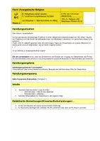Vorschau - Unterrichtsreihen - Lernsituation: Wie gehe ich mit Mitmenschen um? - Seite 1