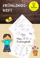 Vorschau - Arbeitsblätter - Frühlingsheft. Lesen und Schreiben. 1. Klasse - Deckblatt