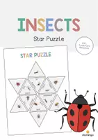 Aperçu - Jeux - Insects / Insectes: Star Puzzle (Jeu pour le cours d'anglais) - Page de couverture
