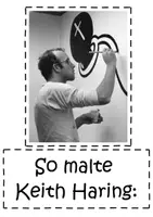 Vorschau - Arbeitsblätter - Keith Haring: XXL Sparpaket - Kunst - Kl. 3/4 (Pop Art) - Seite 1