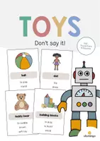 Aperçu - Jeux - Toys / Jouets: Don’t say it! (Jeu pour le cours d'anglais) - Page de couverture