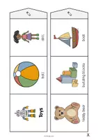 Aperçu - Fiches - Toys / Jouets: Accordion Fold (Jeu pour le cours d'anglais) - Page 3