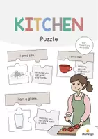 Aperçu - Jeux - Kitchen / Cuisine: Puzzle (Puzzle pour le cours d'anglais) - Page de couverture