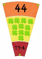 Vorschau - Fördermaterial/Inklusion - Legekreis zur 4er-Reihe - Seite 2