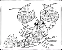 Aperçu - Feuilles d'exercices - Mandala Animal Adventures Coloring Sheets - Page 1