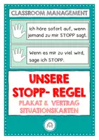 Vorschau - Stundenentwürfe - Unsere Stopp-Regeln - Deckblatt