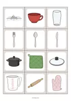 Aperçu - Jeux - Kitchen / Cuisine: Floppi (Jeu pour le cours d'anglais) - Page 2