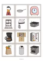 Aperçu - Jeux - Kitchen / Cuisine: Floppi (Jeu pour le cours d'anglais) - Page 3