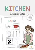 Aperçu - Jeux - Kitchen / Cuisine: Education Lotto (Jeu pour le cours d'anglais) - Page de couverture