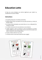 Aperçu - Jeux - Kitchen / Cuisine: Education Lotto (Jeu pour le cours d'anglais) - Page 1