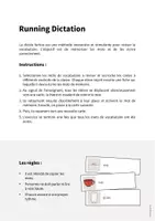 Aperçu - Jeux - Kitchen / Cuisine: Running Dictation (Dictée en mouvement pour le cours d'anglais) - Page 1