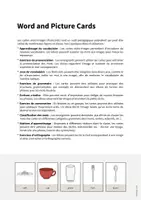 Aperçu - Affichage - Kitchen / Cuisine: Word and Picture Cards (Cartes avec images pour le cours d'anglais) - Page 1