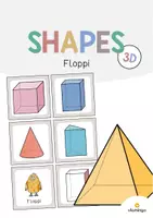 Aperçu - Jeux - 3D Shapes / Formes 3D: Floppi (Jeu pour le cours d'anglais) - Page de couverture