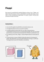Aperçu - Jeux - 3D Shapes / Formes 3D: Floppi (Jeu pour le cours d'anglais) - Page 1