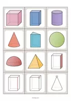 Aperçu - Jeux - 3D Shapes / Formes 3D: Floppi (Jeu pour le cours d'anglais) - Page 2