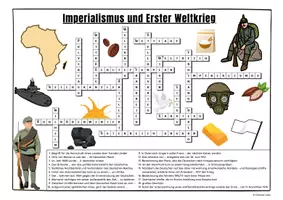 Vorschau - Quiz - Imperialismus und Erster Weltkrieg (Kreuzworträtsel) - Seite 2