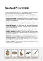 Aperçu - Affichage - Easter / Pâques: Word and Picture Cards (Cartes avec images pour le cours d'anglais) - Page 1