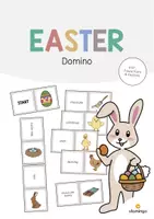 Aperçu - Jeux - Easter / Pâques: Domino (Jeu pour le cours d'anglais) - Page de couverture