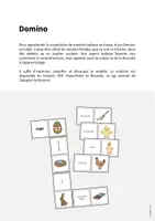 Aperçu - Jeux - Easter / Pâques: Domino (Jeu pour le cours d'anglais) - Page 1