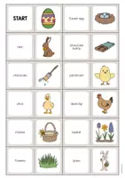 Aperçu - Jeux - Easter / Pâques: Domino (Jeu pour le cours d'anglais) - Page 2