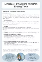 Vorschau - Präsentationen/Tafelbilder - Arme und reiche Menschen Einstieg und Texte 5/9 - Seite 2