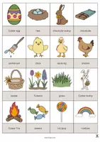Aperçu - Jeux - Easter / Pâques: Drawing Game (Jeu pour le cours d'anglais) - Page 2