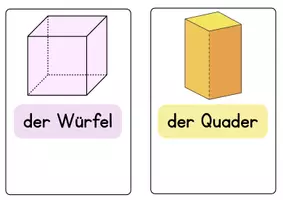 Vorschau - Poster - Geometrische Körper Klasse 1/2 Merkplakat - Seite 2