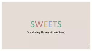 Aperçu - Jeux - SWEETS: Pack XXL de ressources pour les cours d’anglais (Friandises) - Page 1