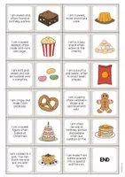 Aperçu - Jeux - Sweets / Friandises: Reading Domino (Jeu pour le cours d'anglais) - Page 3