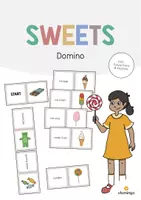 Aperçu - Jeux - Sweets / Friandises: Domino (Jeu pour le cours d'anglais) - Page de couverture