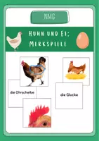Vorschau - Spiele - Huhn und Ei: Merkspiel - Deckblatt