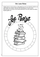 Vorschau - Unterrichtsreihen - Die lese Reise - Deckblatt