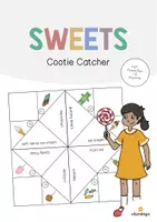 Aperçu - Jeux - Sweets / Friandises: Cootie Catcher (Jeu pour le cours d'anglais) - Page de couverture