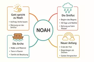 Vorschau - Arbeitsblätter - Lernposter + Arbeitsblatt "Noah" + Onlineübung & MP3 + Mindmap + Infografik - Seite 3