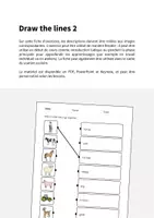 Aperçu - Cartes d'exercices - Farm / Ferme: Draw the lines 2 (Fiche d'exercices d'anglais) - Page 1