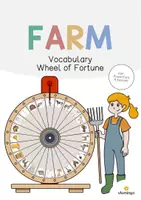 Aperçu - Jeux - Farm / Ferme: Vocabulary Wheel of Fortune (Roue de la chance pour le cours d'anglais) - Page de couverture